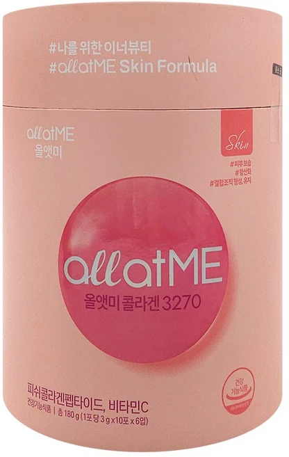 올앳미 종근당건강 기능성 콜라겐3270 60p, 180g, 1개 - 쿠팡