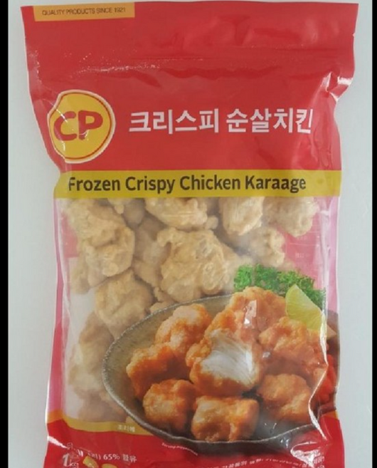 크리스피순살치킨가라아게 CP, 1kg, 1개