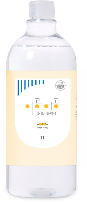 이공이공 면도기 세정제 1L 면도날 클리너 전기 면도기 세척 세정액, 이공이공 면도기세정제 1L 1개-스위트자스민