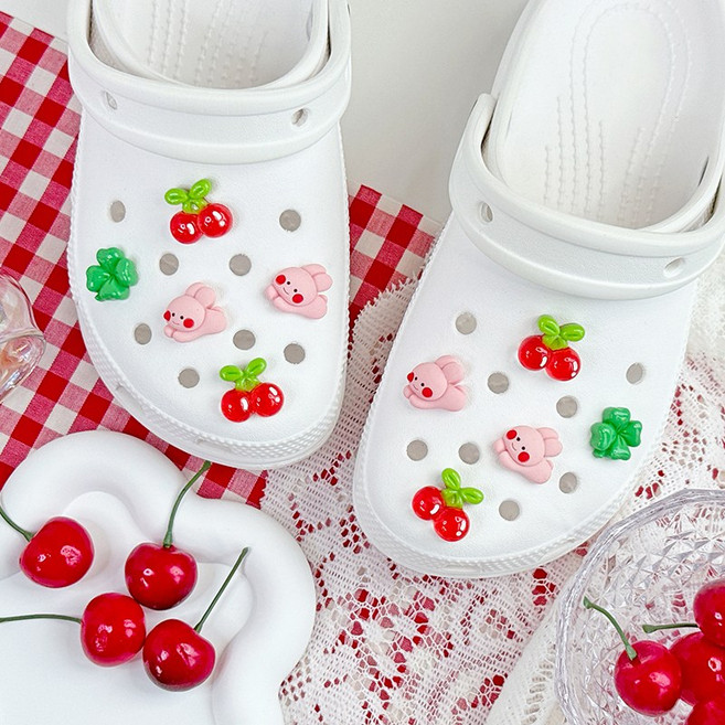 퍼니펀 토끼 체리 파츠 세트 10P