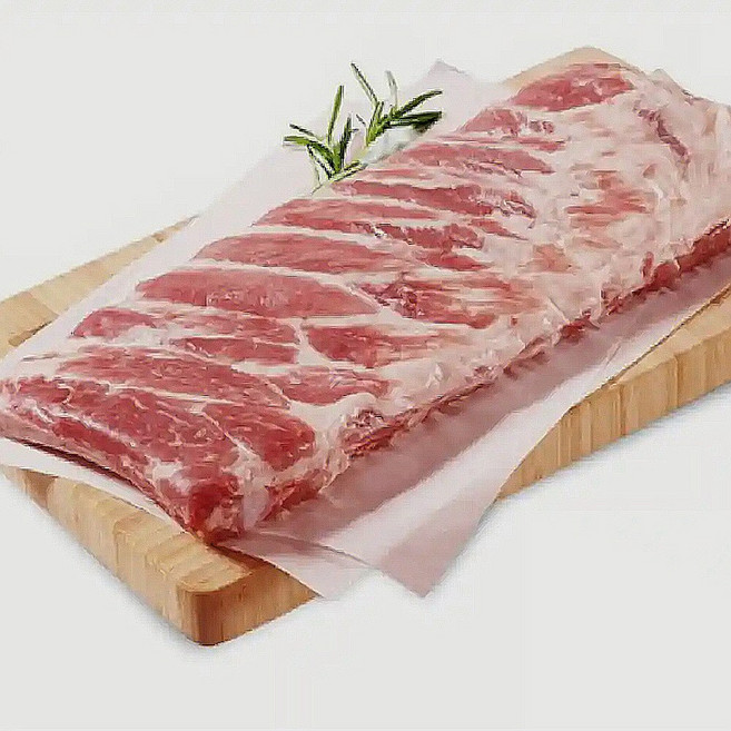 (배터짐) 미국산 수입산 돼지 찜갈비 갈비 등뼈 쪽갈비 모음 김치찜 등갈비 스페어립 돼지목뼈 (일요일&당일발송), 2.4kg, 1개, 미국산 돼지통갈비 내외