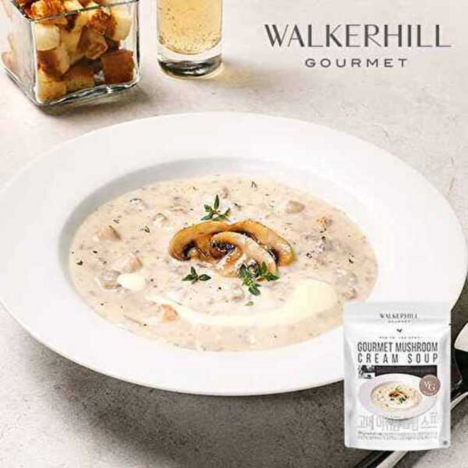 워커힐 [워커힐 호텔판매 동일] 머쉬룸크림스프 10팩+크루통1개, 10개, 180g