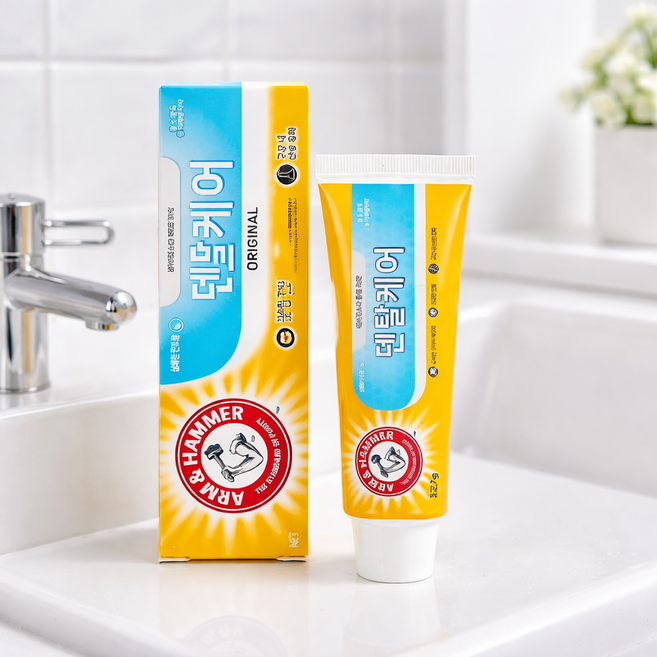 암앤해머 치약 150g+127g / 휴대용 베이킹소다 덴탈케어 치약, 2개, 127g