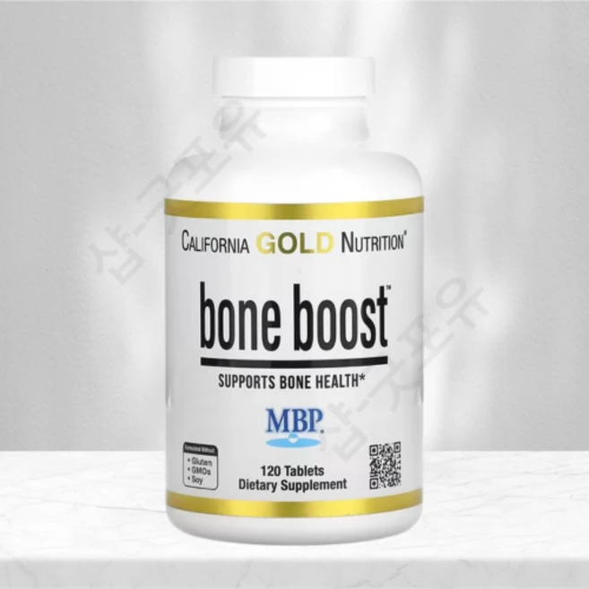 CGN 본부스트 bone boost 본부스터 캘리포니아 골드 뉴트리션 120정, 1개 - 쿠팡