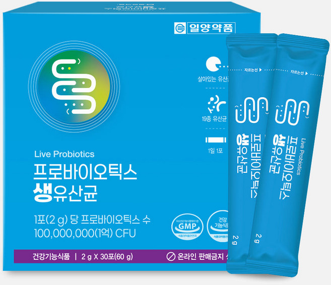 일양 프로바이오틱스 생유산균, 30개, 2g