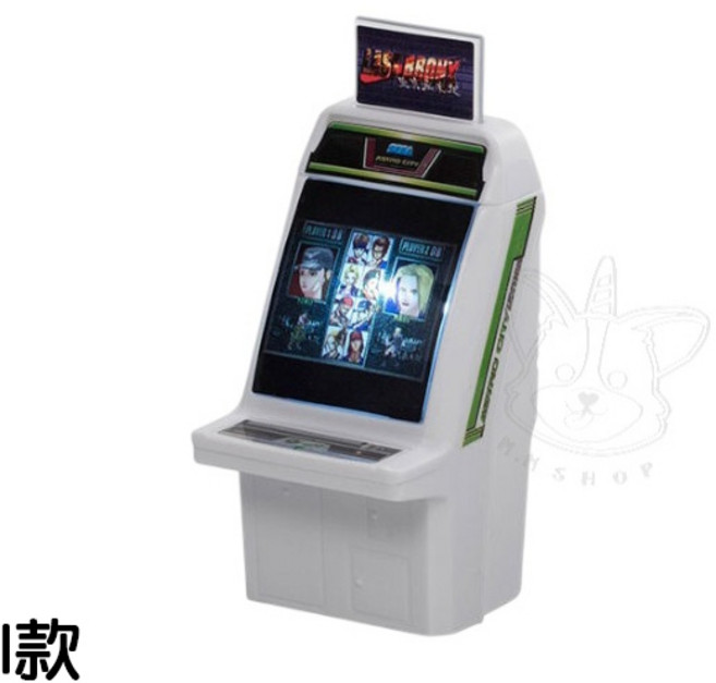 【M.M小舖現貨】BANDAI 轉蛋 扭蛋 Astro City 微型Light Plus SEGA街機歷史 10款, 1個, I款/東京番外地款1K120