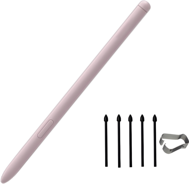 베러고잉 갤럭시탭 구몬펜 S6 교체형 호환 S펜 + 펜촉, 1개, 핑크