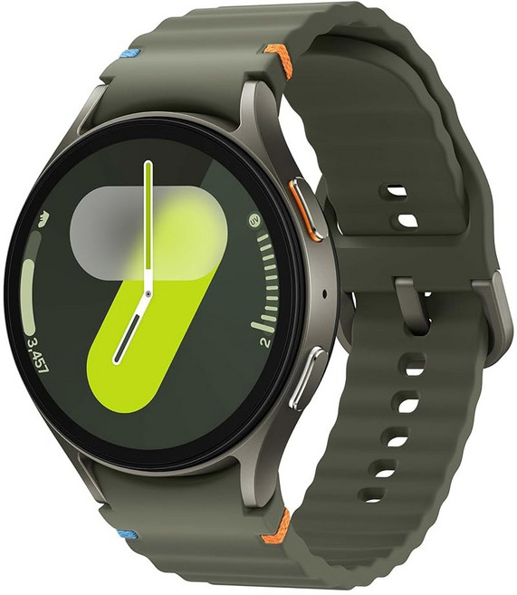 갤럭시 워치 7 44mm AI 스마트워치 w / 1 5인치 AMOLED Wear OS 5 LTE Wi-Fi 블루투스 수면 무호흡증 및 GPS 트래커 국제 모델 L31