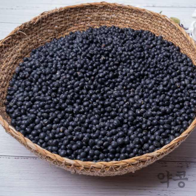 국산 약콩 쥐눈이콩 1kg 서목태 25년 햇곡, 1개