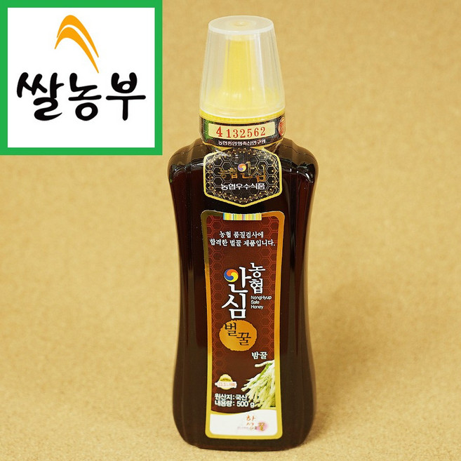 쌀농부 (국산) 안심벌꿀 밤꿀 500g, 1개
