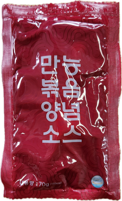 한국소스 만능볶음양념소스 70g 맵달맛 볶음요리용 자체개발 마트용 포장 배달용 캠핑용, 1개