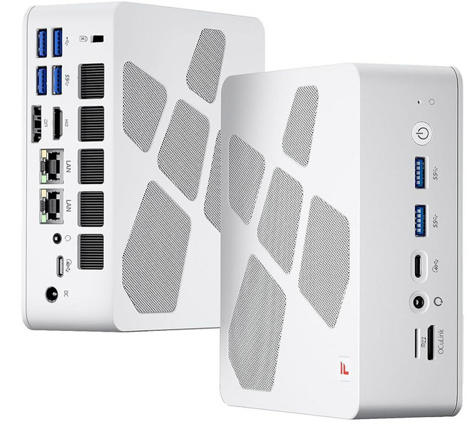 OCuLink Radeon 780M 그래픽 AMD Ryzen 8745HS(4.9GHz 8C / 16T) DDR5 RAM 및 PCIe4.0 SSD 4스크린 디스플레이 지원, 0GB 8745HS with OCuLink