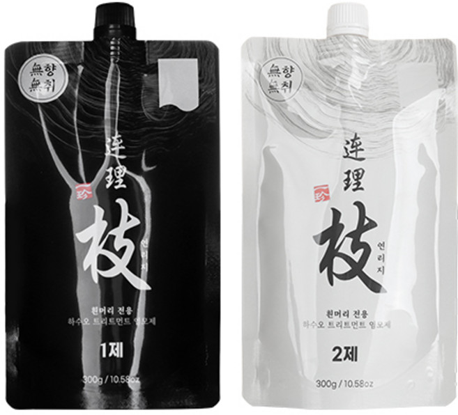 일진 연리지 하수오 트리트먼트 헤어칼라, 4.5 자연스런 밤갈색, 1개