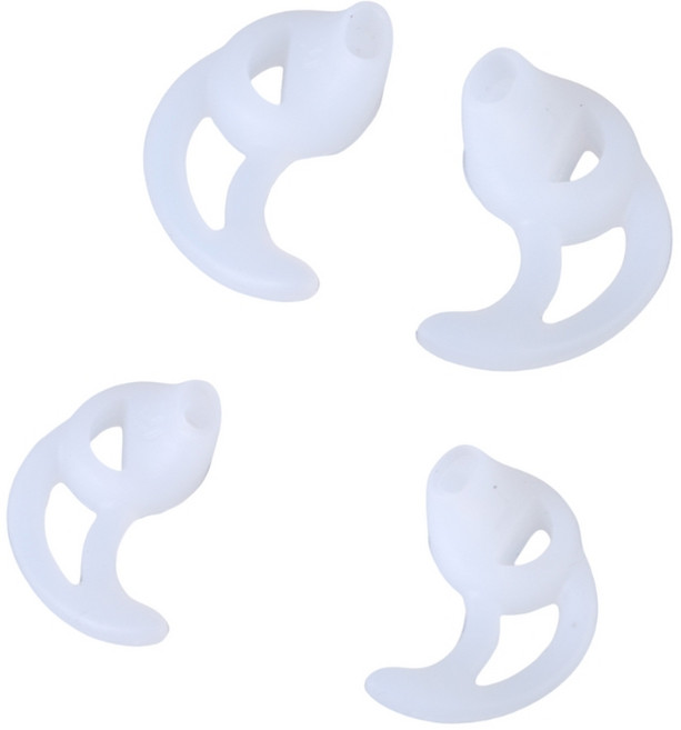 이어폰 소음 감소로 워키 토키를 위한 실리콘 교체 이어플러그, Large for plus small, 1개