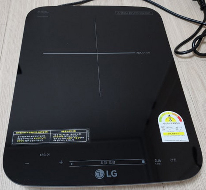 LG 전자 디오스 포터블 인덕션 1구 25년출시, 일반형, HEI1V9E