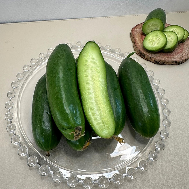 단맛 나는 클로렐라 미인 미니오이 오이지 스낵 피클용 2kg 3kg 5kg, 2kg(1개), 1개