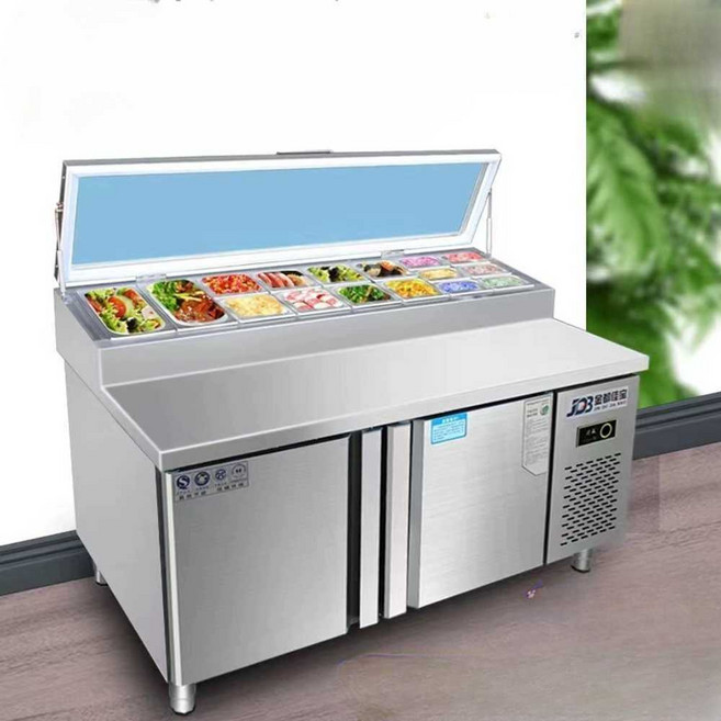 업소용 토핑 작업대 냉장고 식당용 김밥 1200 간냉식, B. 냉동