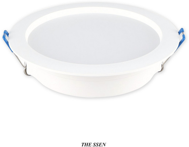 더쎈 LED 에코 라늄 15cm(6인치) 15W 다운라이트 매입등 KC 플리커프리, 주광색(6500K), 1개