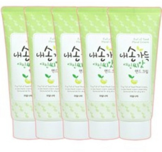 과일나라 내손가득 여린씨앗 핸드크림 100g, 5개