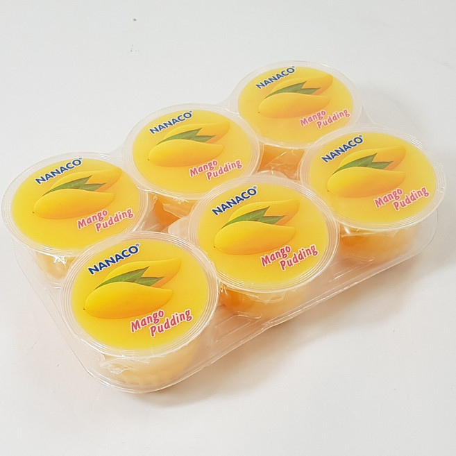 나나코 망고 푸딩 648g (108g x6컵) x 6팩 (무료배송) (에어캡포장), 6개