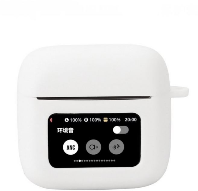 JBLTOURPRO3케이스 JBL투어프로3케이스 투명 강화필름, A타입, 액정필름없음, 화이트