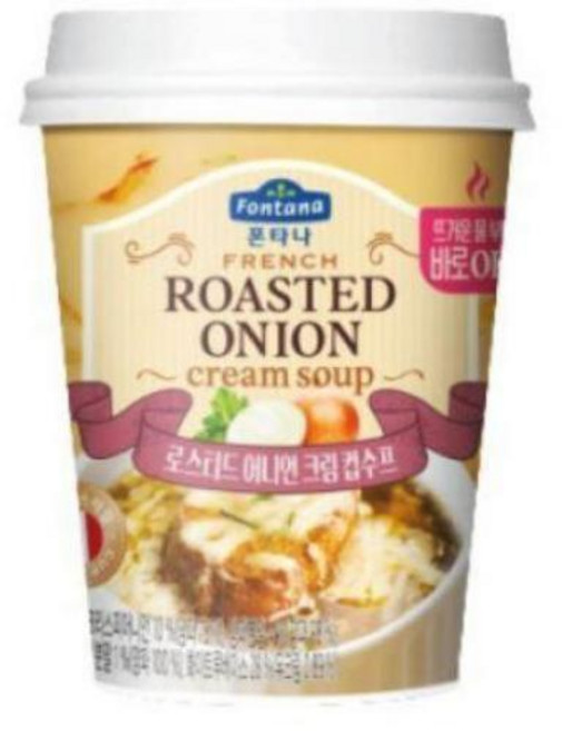 로스티드 어니언크림 컵수프 폰타나, 20g, 12개