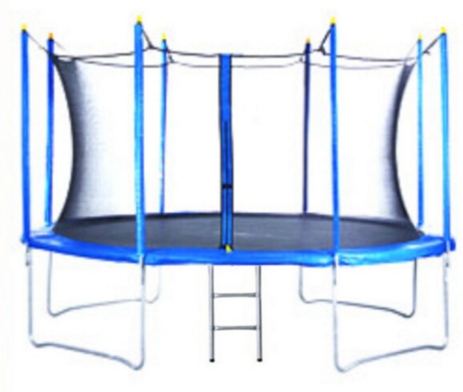 헬마 대형 트램펄린 12 14 16피트 트램폴린 야외용 초특가 트램폴린, 12피트(366cm)사다리포함, 1개
