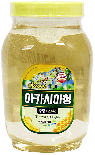 푸드올마켓_ 청림 sweet 아카시아청 2.4kg 아카시아꿀, 1개