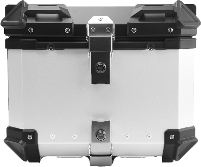 TANK SOLID 알류미늄 탑박스, 블랙실버