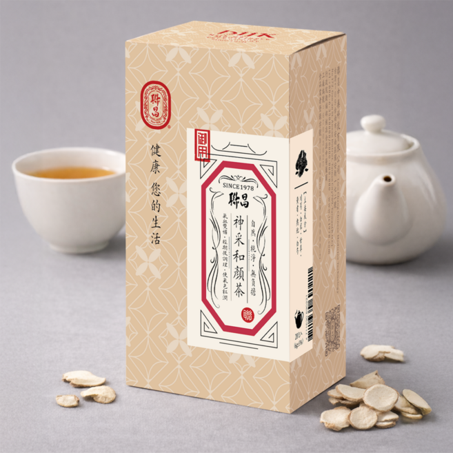 聯昌中藥 元氣紅潤茶 開立發票 國家標準檢驗合格 含川芎 白术 甘草 黃耆 熟地 白芍, 1個