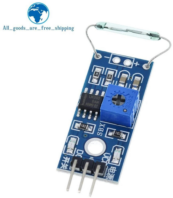 리드 센서 모듈 마그네트론 모듈 리드 스위치 MagSwitch For Arduino Diy Kit 전자 부품 액세서리 소스