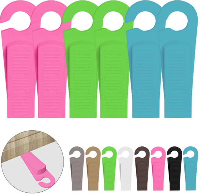 [6개 묶음] (문고정받침대 대형 3P+3P ) 문닫힘방지 문고정 도어스토퍼 손끼임방지, 6개