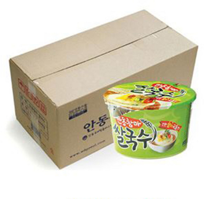 탁촌장 컵라면 안동참마 쌀국수 24개입1BOX, 92g, 1개