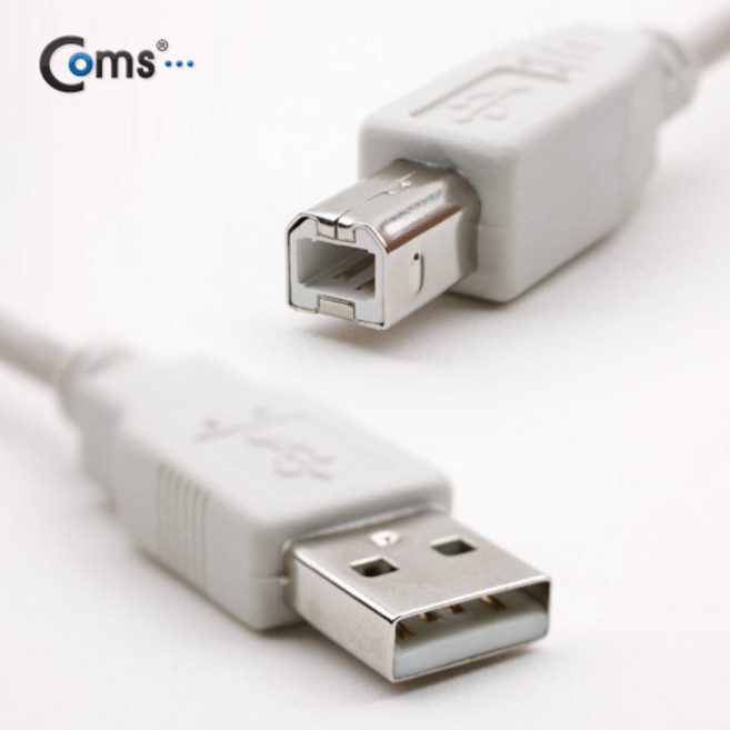 USB 케이블 AB 1.8M 프린터 USB 케이블 AB타입 보급형 C3176, 본상품선택, 1개