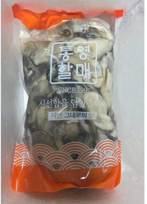 통영할매 굴 생굴 1kg 각굴 석화 통영 깐굴 생굴무침, 1개, 중굴(프리미엄)1kg