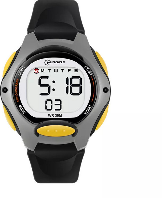 남여공용 학생 스마트칩셋 스포츠 전자 우레탄 손목시계