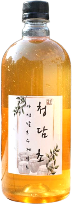 청담초 천연 자연발효 수제 석류 식초, 1개, 500ml