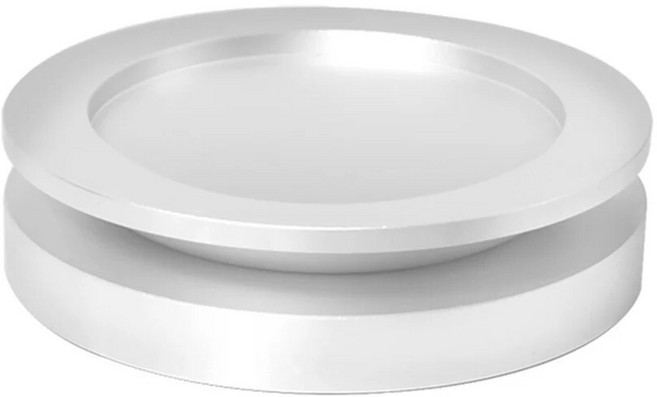 스피커 홀더 브래킷 공간 절약 미니 스피커 브래킷 홈 인테리어 스크래치 방지 안전 Apple HomePod 2 조절 가능, 은, 하나