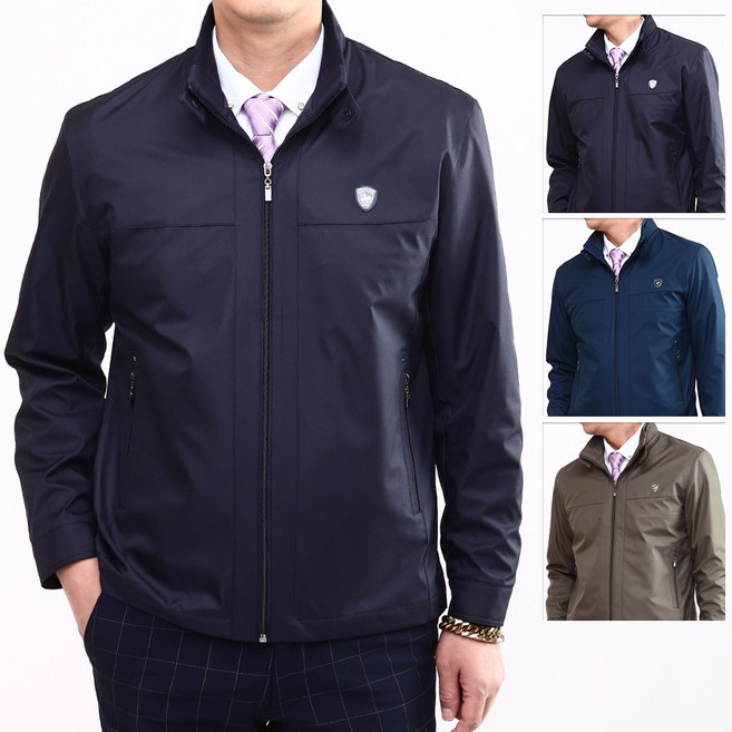 샤인힐즈 봄가을 국산 JP 백화점 납풍용 남성 집업 자켓 JPK6303