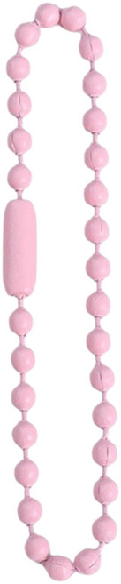 바이유즈 컬러군번줄 12cm, 핑크, 100개