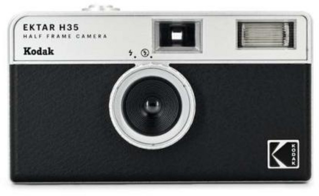 KODAK EKTAR H35 하프 프레임 거리 측정기 카메라 35mm 필름 카메라 135 필름 플래시 라이트가있는 일회용 필름 카메라, 2)Only Camera, 1개