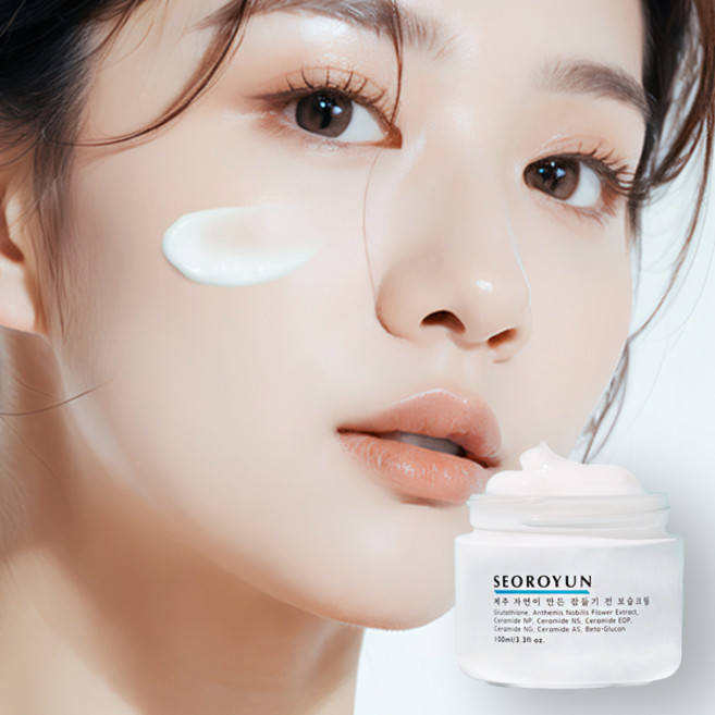 [보습크림] 제주 세라마이드 판테놀 시카 크림, 1개, 100ml