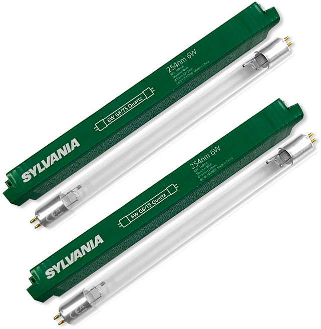 7스토어 실바니아 살균램프 6W * 2개, 1개