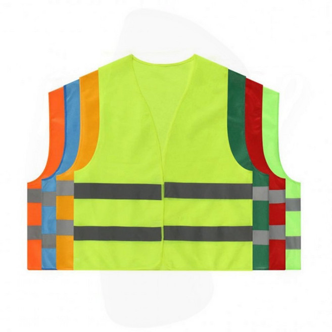 안전 반사 조끼 작업용 야간 야외활동 시인성 통기성 경량