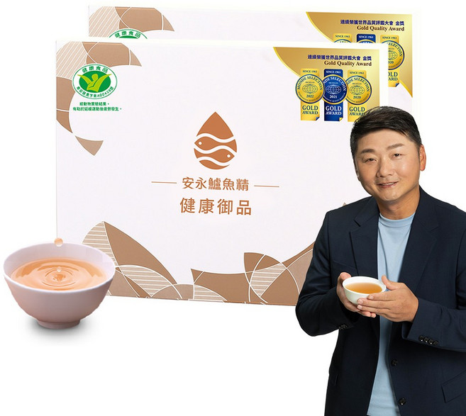 安永鮮物 健康御品鱸魚精, 12個, 60ml