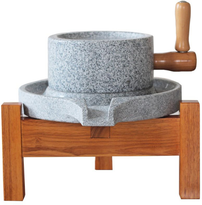 가정용 화강암 소형 미니 전통 맷돌 떡방아 멧돌 두유 손두부 콩국수 돌절구 작은 맷돌어처구니