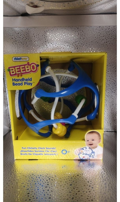rhinstoy BEEBO 軌道撥珠洞洞球 感覺統合玩具, 1個