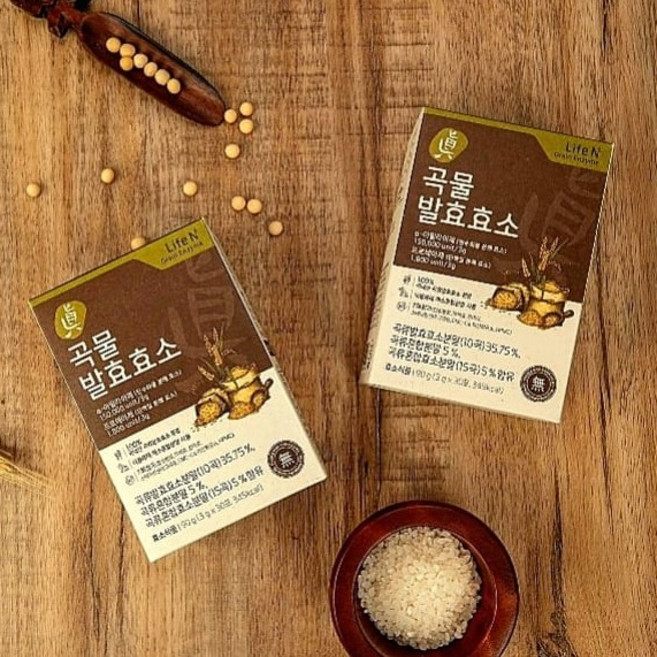 라이프엔 진곡물발효효소 30p, 90g, 2개