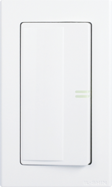 일신전기 매입 와이드 스위치 1구 야광표시 국산, 1개