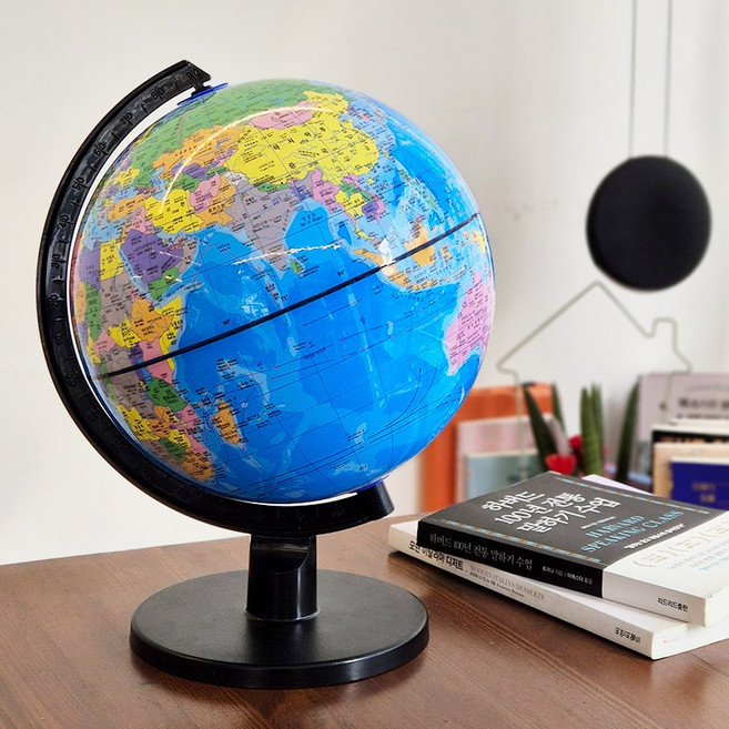 홈앤하비 에듀 글로브 지구본 인테리어 회전 지구본 중형 25cm, 홈앤하비 지구본 1개